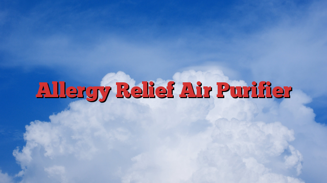 Allergy Relief Air Purifier
