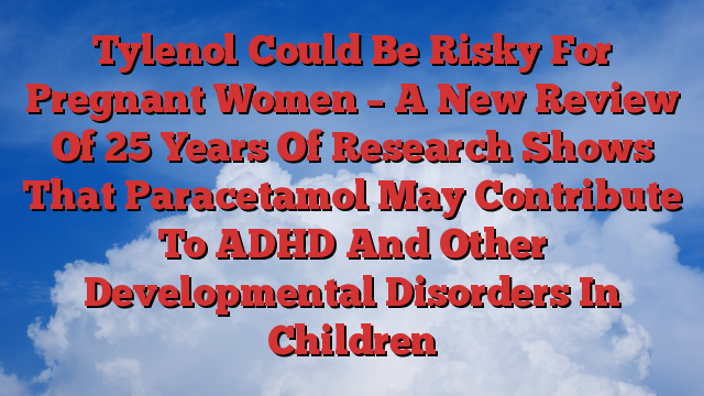 Tylenol Could Be Risky For Pregnant Women – A New Review Of 25 Years Of Research Shows That Paracetamol May Contribute To ADHD And Other Developmental Disorders In Children